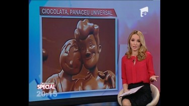 Ciocolata Panaceu Universal Antena 1 Observator special cu Octavia Geamanu 18.02.2013